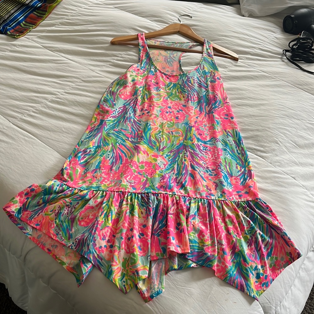 Lily Pulitzer summer dress.